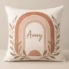 Terracotta Arch Name Personalized Pillow — main illustrative mockup