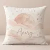 Moonrise Nursery Name Personalized Pillow — main illustrative mockup